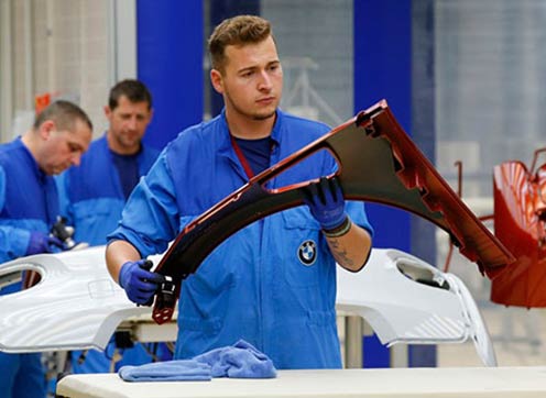 宝马静电服定制案例